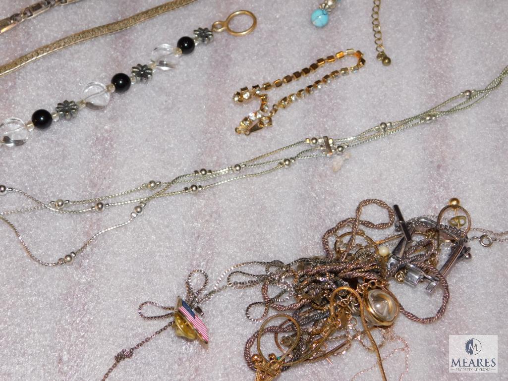 Lot of costume Jewelry Bracelets, Earrings and Necklaces