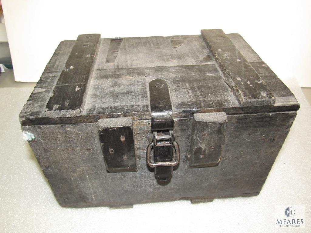 Wooden ammo crate