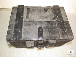 Wooden ammo crate