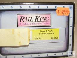 New Rail King Die Cast Train Texas & Pacific Tank Car