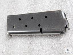 Factory Colt stainless Officers 1911 .45 acp pistol magazine