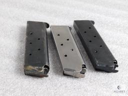 Lot Three 1911 .45 ACP pistol magazines