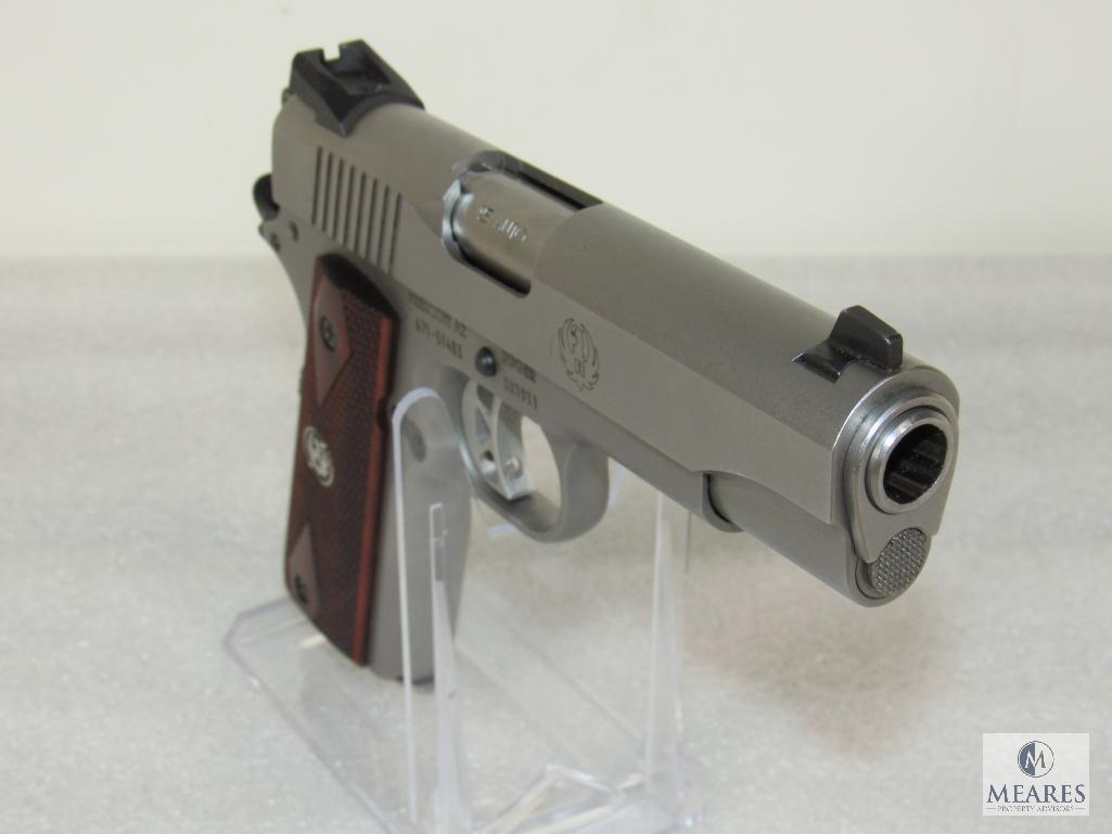 Ruger Stainless SR-1911 Commander .45 ACP Semi Auto Pistol