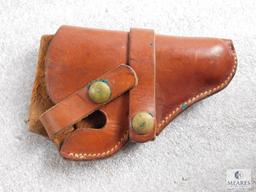 Vintage Hunter leather holster fits S&W J frame revolver like model 36,60