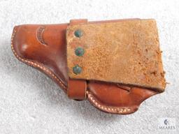 Vintage Hunter leather holster fits S&W J frame revolver like model 36,60