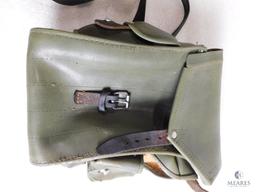 Vintage AK47 or AR15 Mag Pouch w/ Grenade pouches on each side