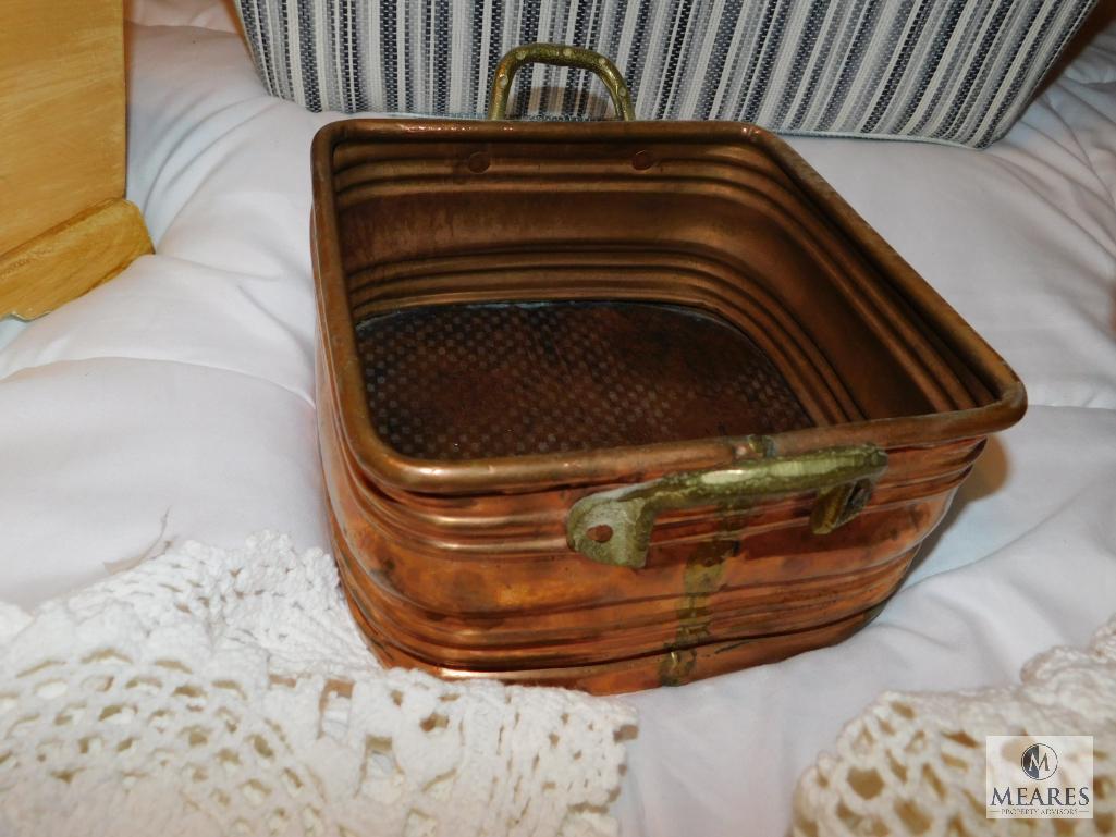 Lot of Assorted Baskets and Woven Placemats
