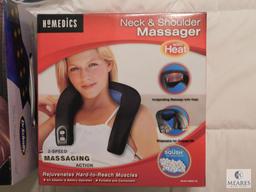 2 Body Massagers and 1 Heating Pad