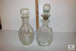 Glass Whiskey or Liquor Decanters