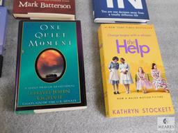 Lot of approx. 9 Assorted Books, The Help, All In, The Store, Chase The Lion - See Photos