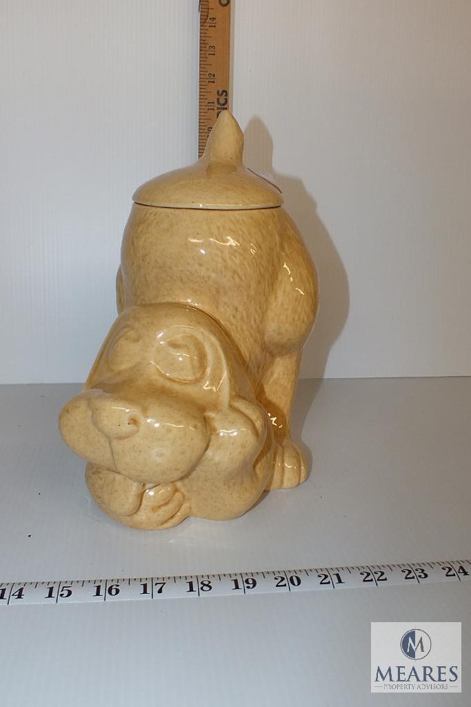 Vintage McCoy Hound Dog Cookie Jar #0272