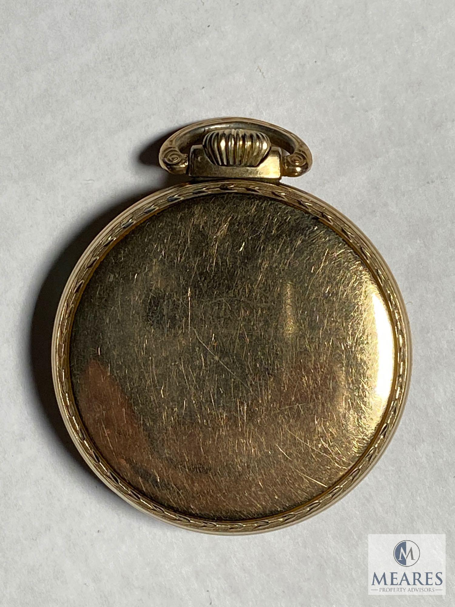 Burlington Double Roller Pocket Watch