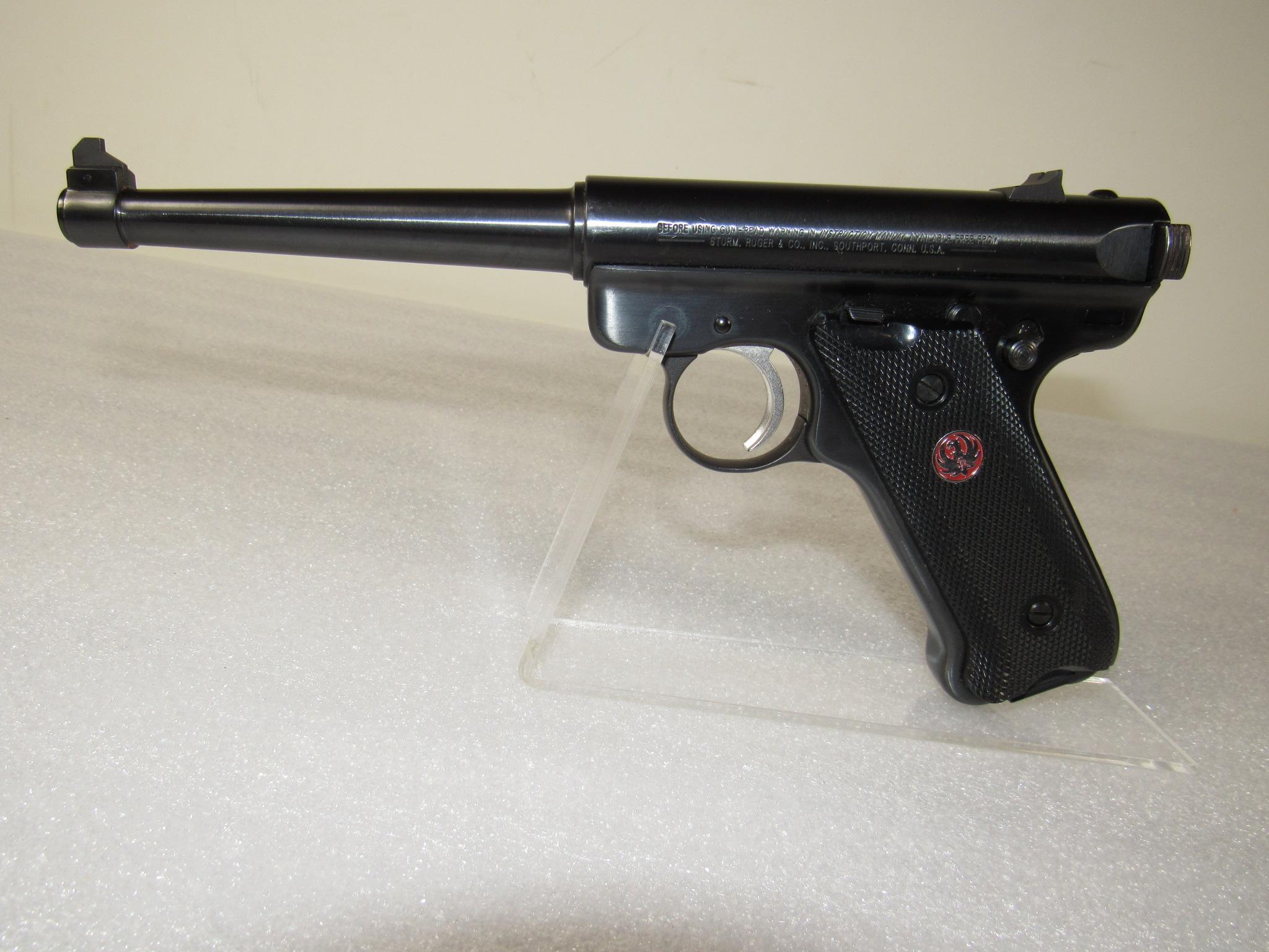 Ruger Standard Mark MK II .22 LR Semi-Auto Pistol