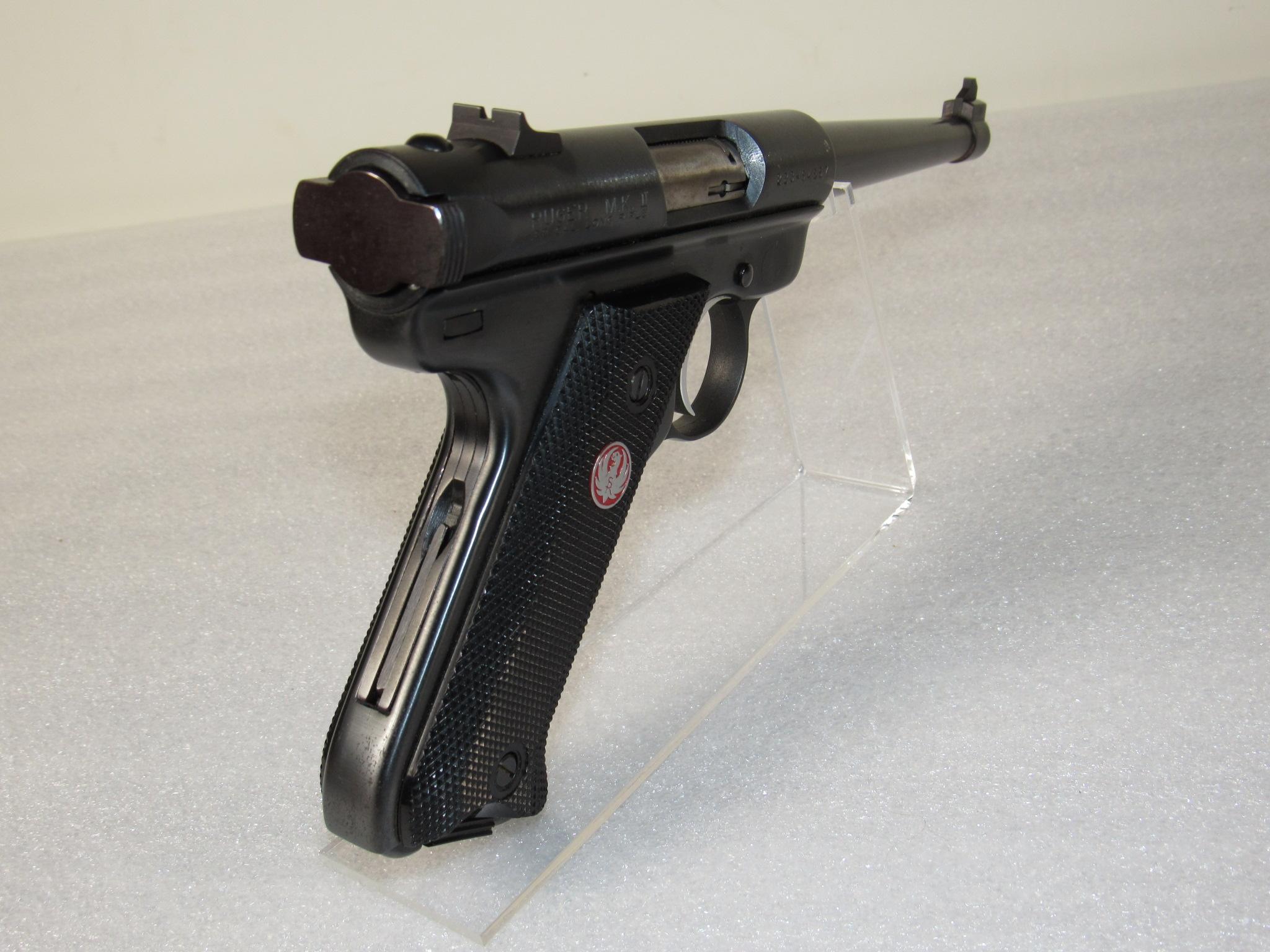 Ruger Standard Mark MK II .22 LR Semi-Auto Pistol