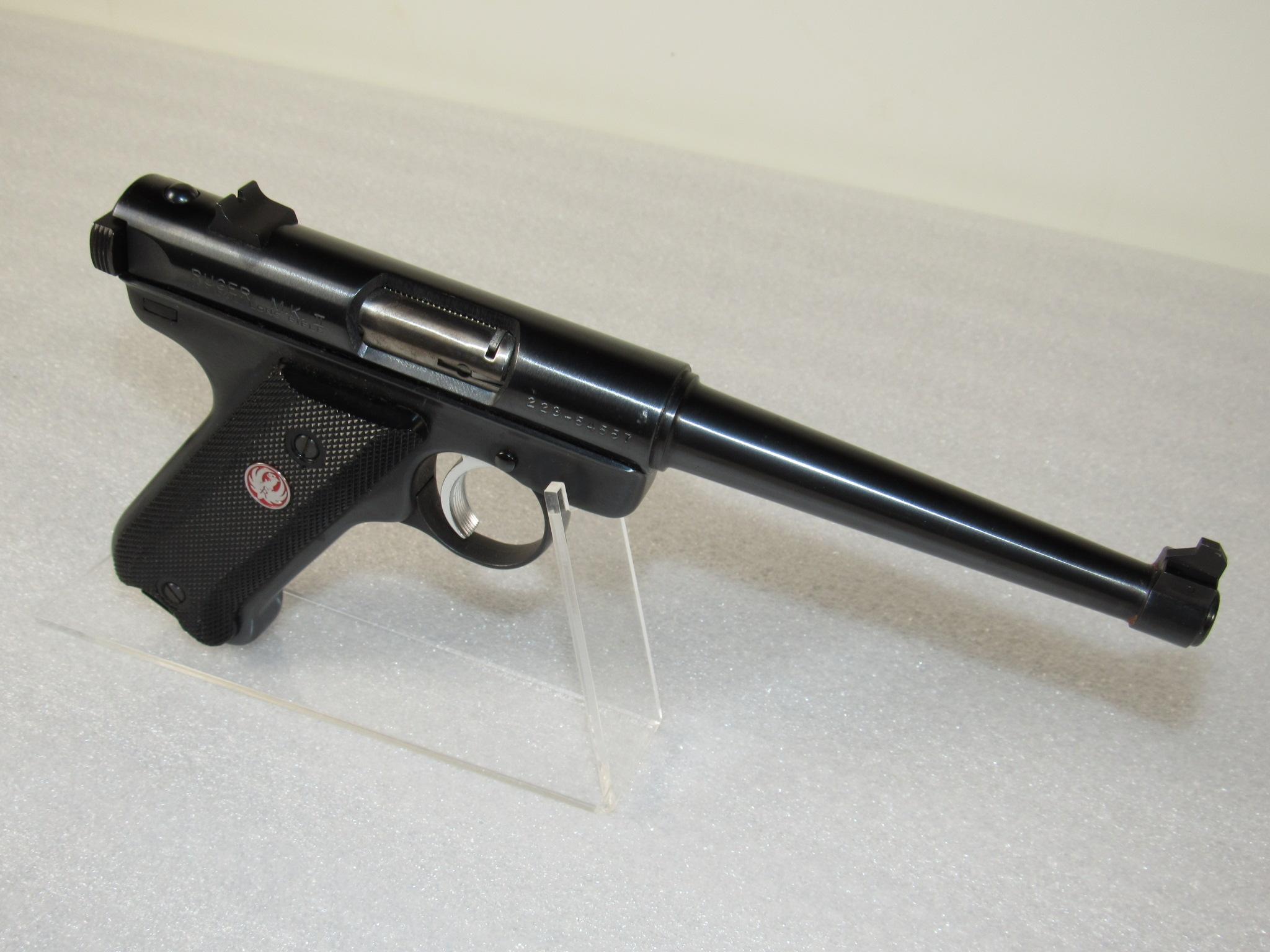 Ruger Standard Mark MK II .22 LR Semi-Auto Pistol