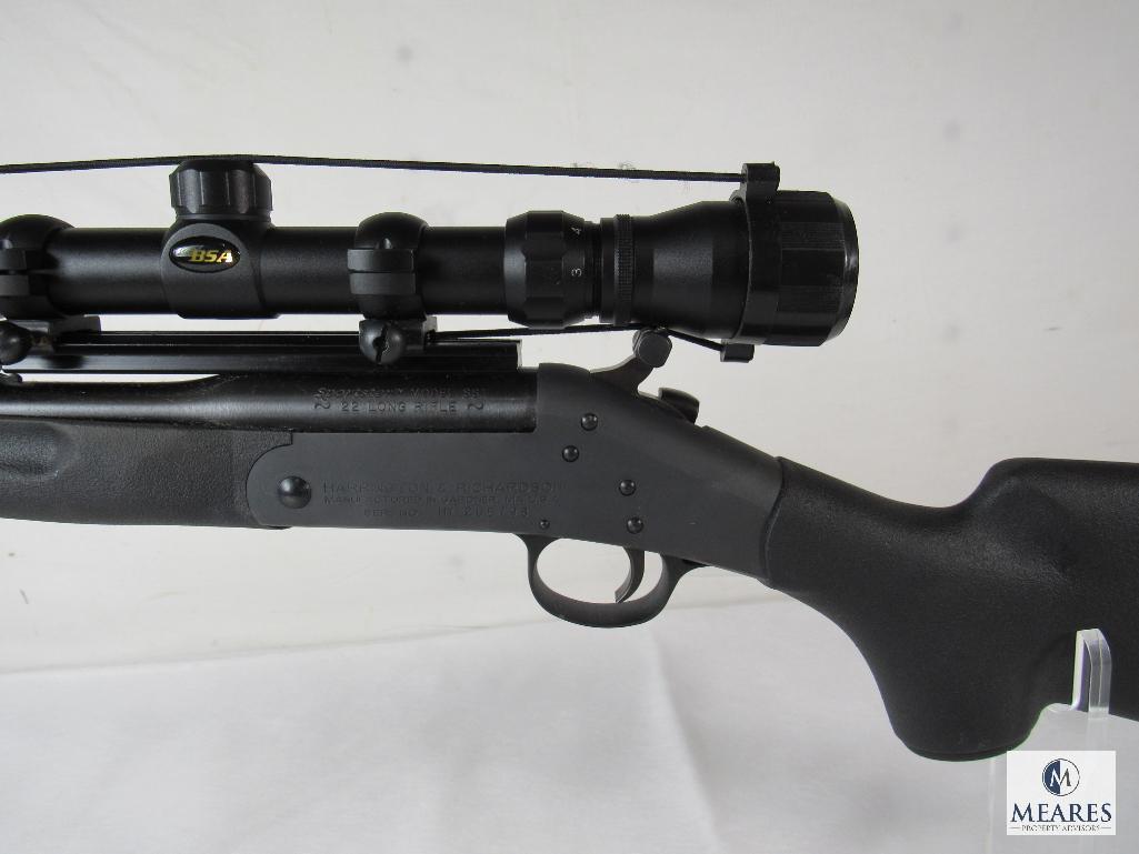 H&R Harrington & Richardson Sportster SS1 .22 LR Single Shot Rifle