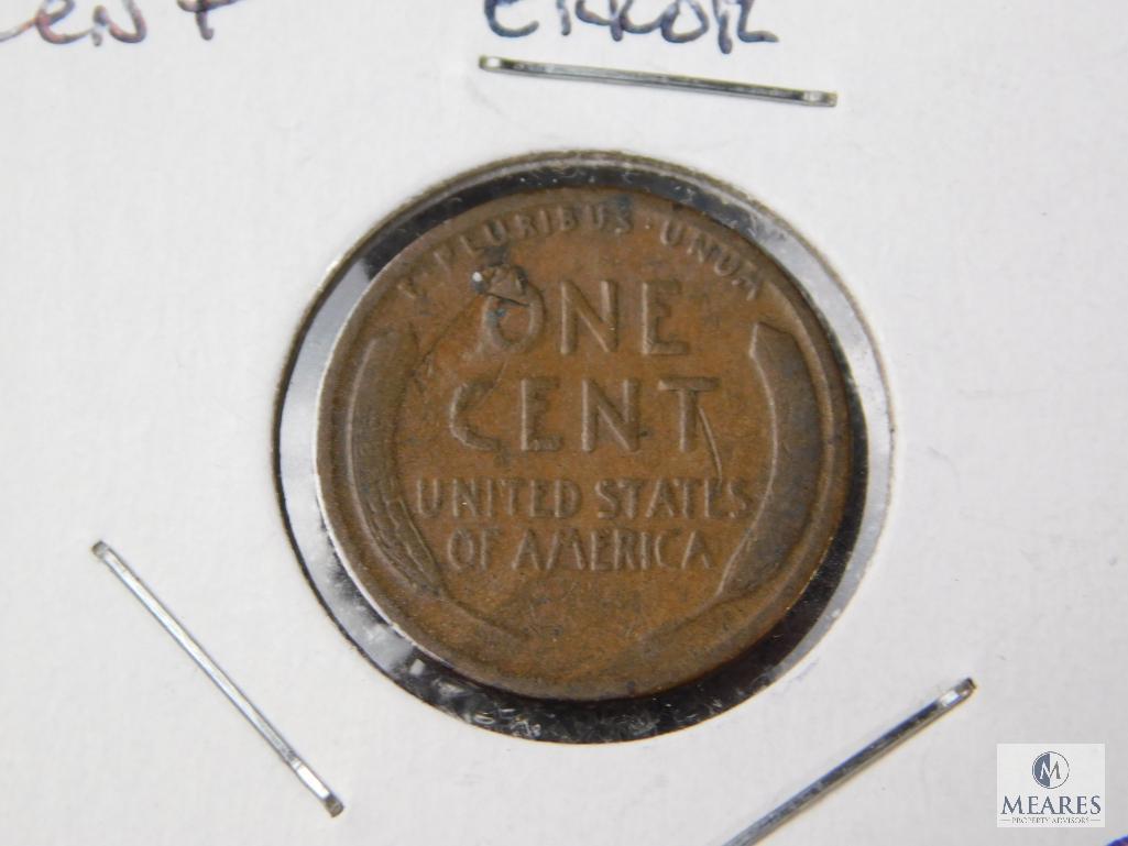 Lot (3) 1913 Error Lincoln Cents Retained Planchet Peel, Cuds, Diebreak