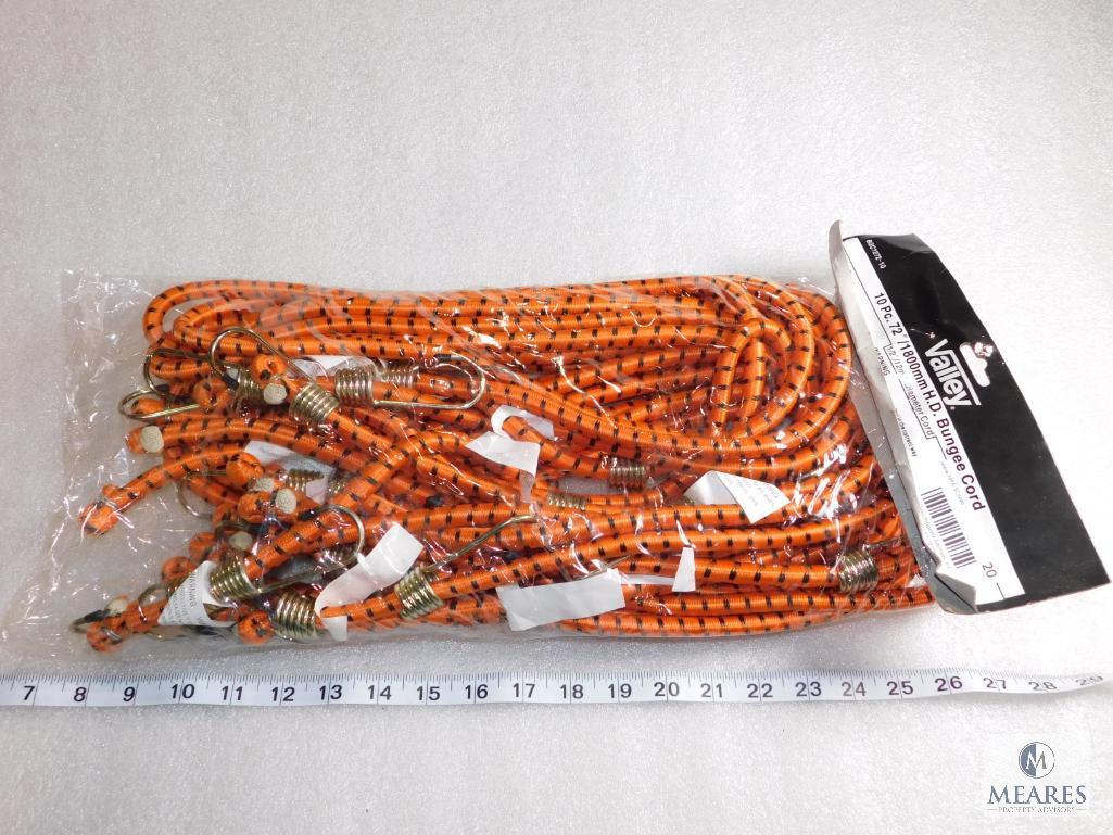 New Valley 10 piece 72" Heavy Duty Bungee Cord 1/2" Diameter