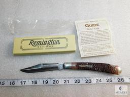 New Remington Bullet Trapper Knife #R-1253 in original box with paperwork