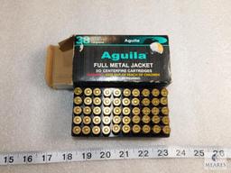 50 Rounds Aguila .38 Super A+P FMJ Ammo 130 Grain