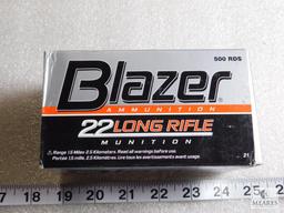 500 Rounds Blazer .22 LR Ammo 40 Grain