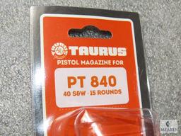 New Taurus 15 round PT840 pistol magazine .40 S&W