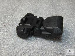 New AR 15 flip up front and rear sights. Fully adjustable