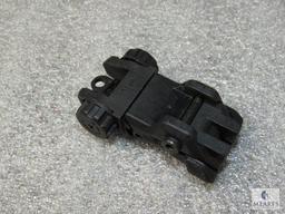 New AR 15 flip up front and rear sights. Fully adjustable