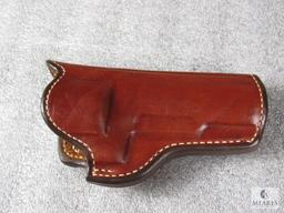 Andrews leather holster fits S&W 4" K frame revolvers