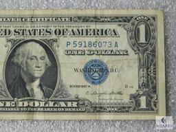 Series 1957-A US $1 small size silver certificate