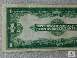 Series 1923 - US $1 silver certificate - horse blanket