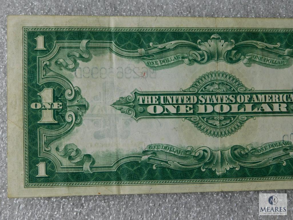 Series 1923 - US $1 silver certificate - horse blanket