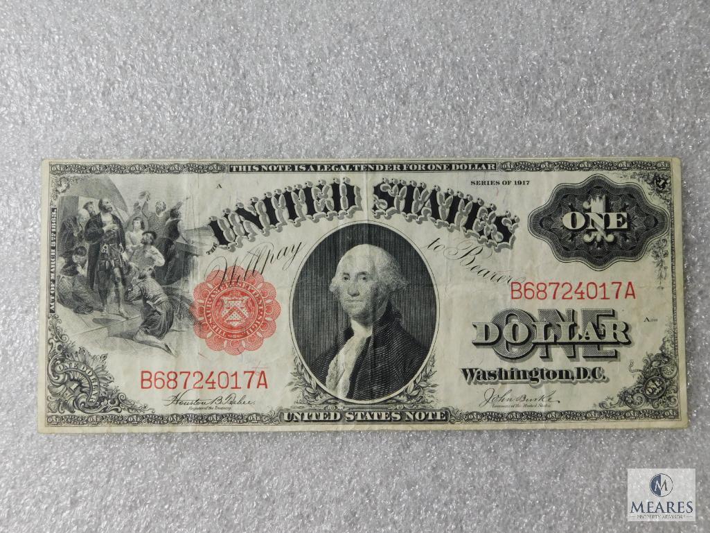 1917 $1 Legal Tender note
