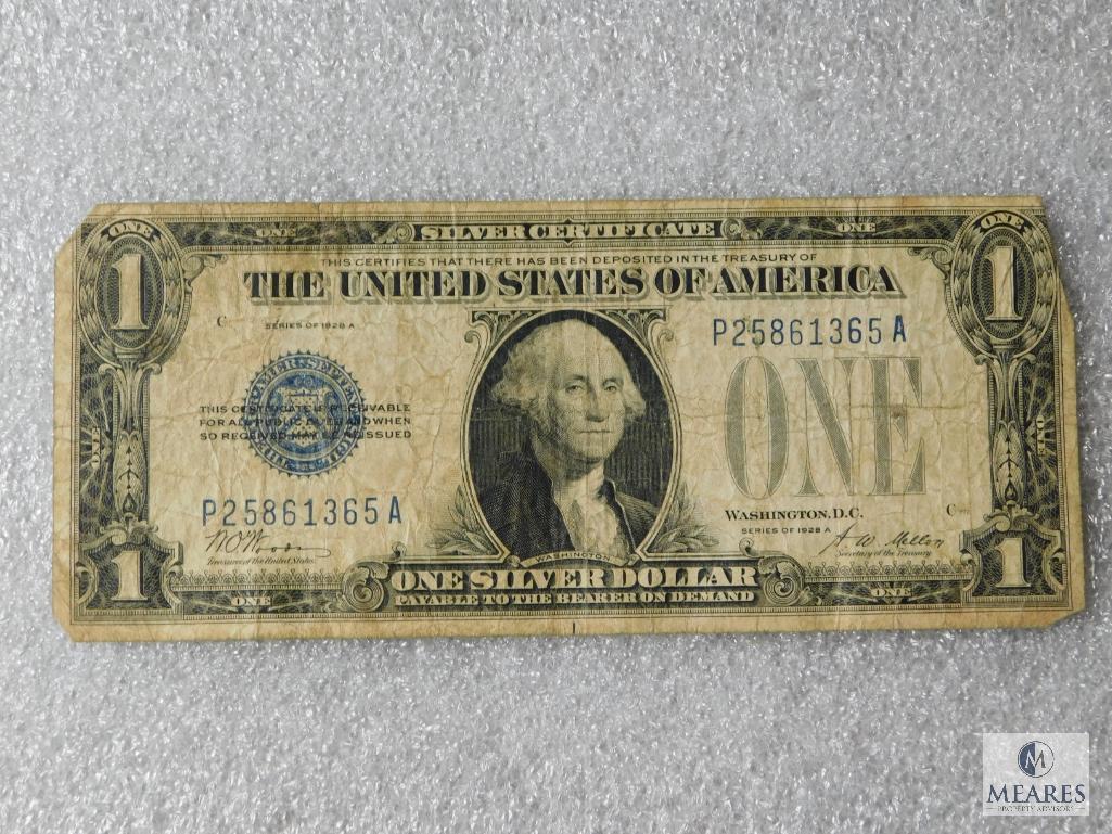 Series 1928-A US $1 small size silver certificate