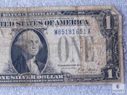 Lot of 2: US Small Size $1 Funny Back Silver Certificates