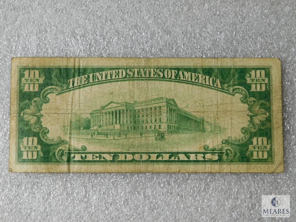 US $10 Gold Certificate - Series of 1928