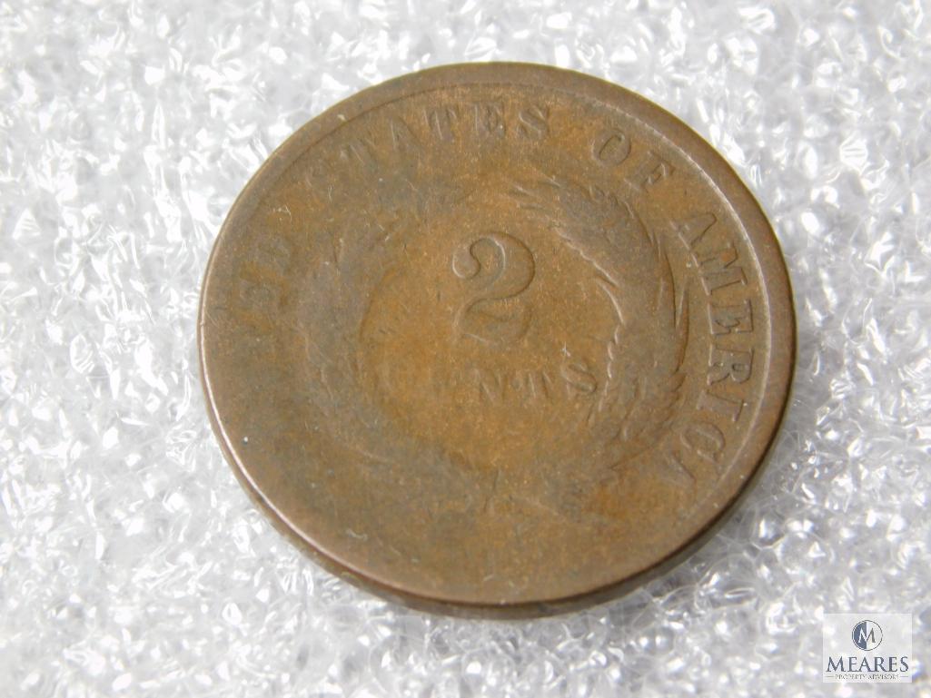 1867 2-cent piece