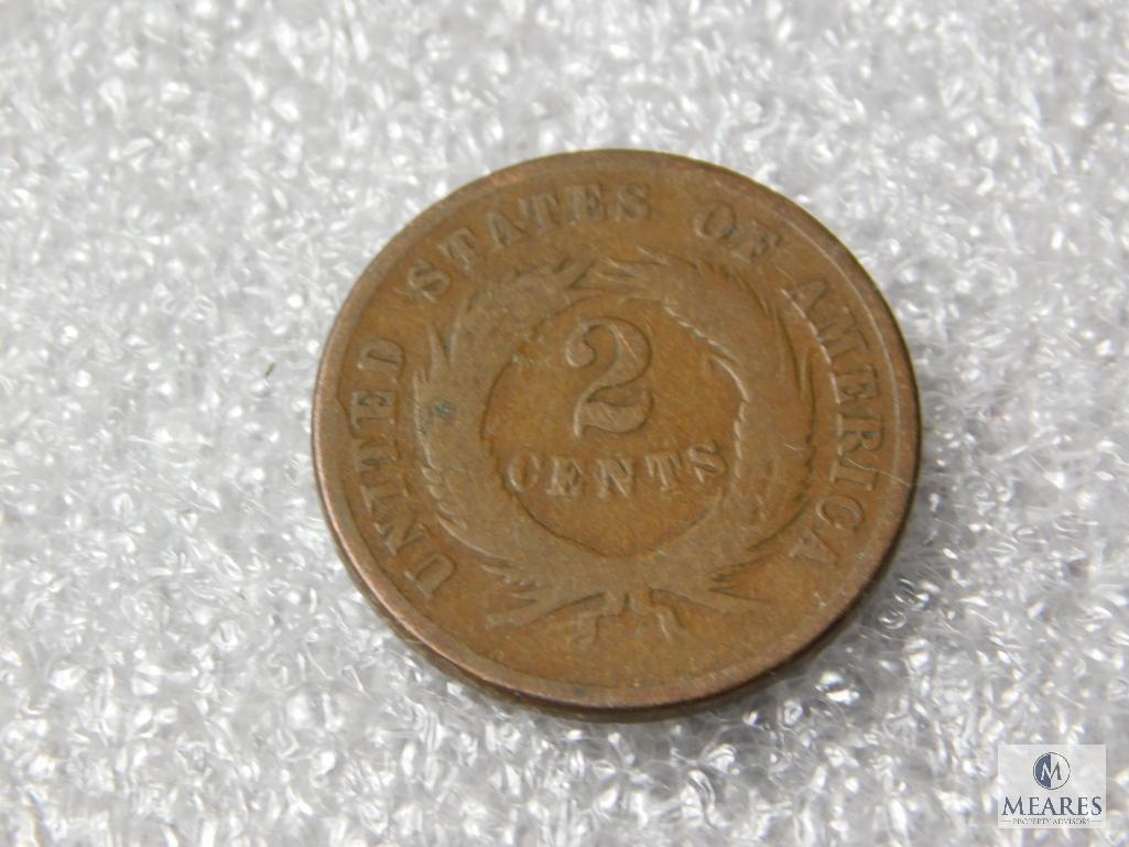 1868 2-cent piece