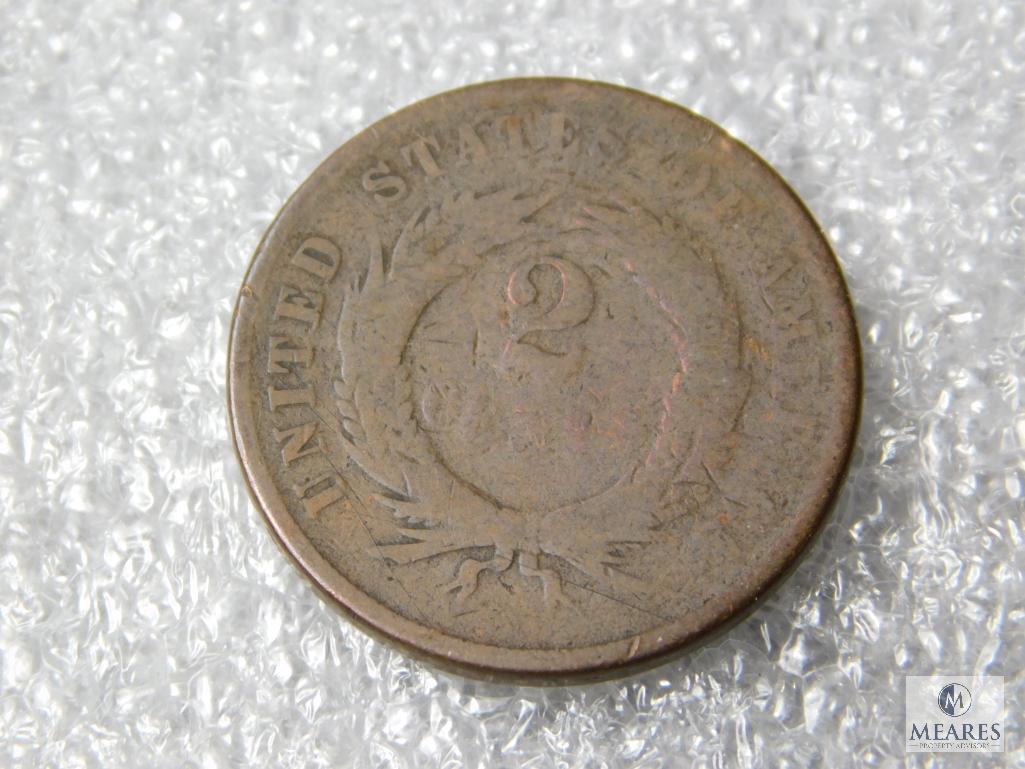 1869 2-cent piece