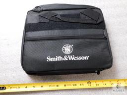 New Smith & Wesson Range Bag for 2 Pistols with Magazine Holders Inside & Out