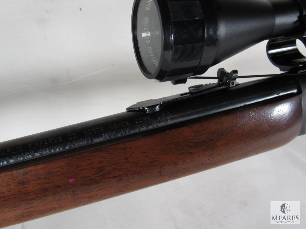 Marlin model 366 Lever Action .35 REM Mag Rifle with Scope