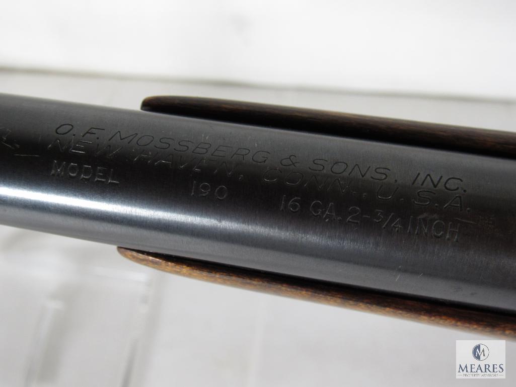 Mossberg 190 16 Gauge Bolt Action Shotgun