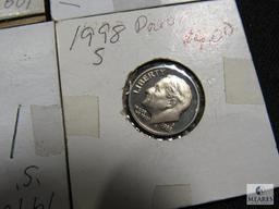 Mixed lot of UNC Roosevelt dimes