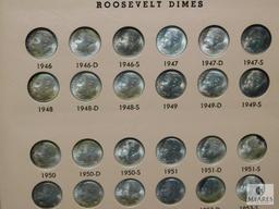 Roosevelt Collector book - complete 1946 through 1980-S