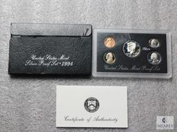 1994 US Mint silver proof set