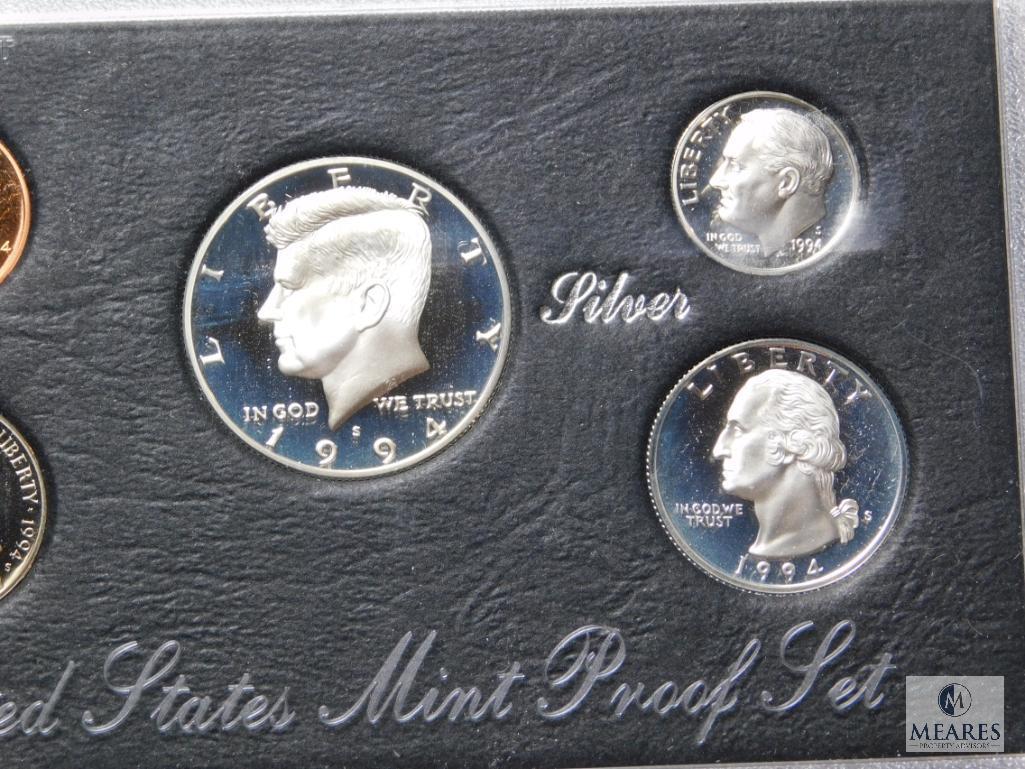 1994 US Mint silver proof set