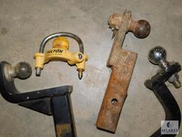 Lot of Tow Hitches and Trailer Balls