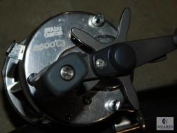 Abu Garcia Ambassadeur Reel on Shakespeare Ugly Stick Pole