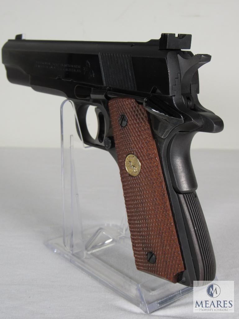 1958 Colt Gold Cup National Match .45 Semi-Auto Pistol in Original Box with Colt Archive Letter