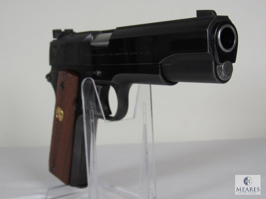 1958 Colt Gold Cup National Match .45 Semi-Auto Pistol in Original Box with Colt Archive Letter